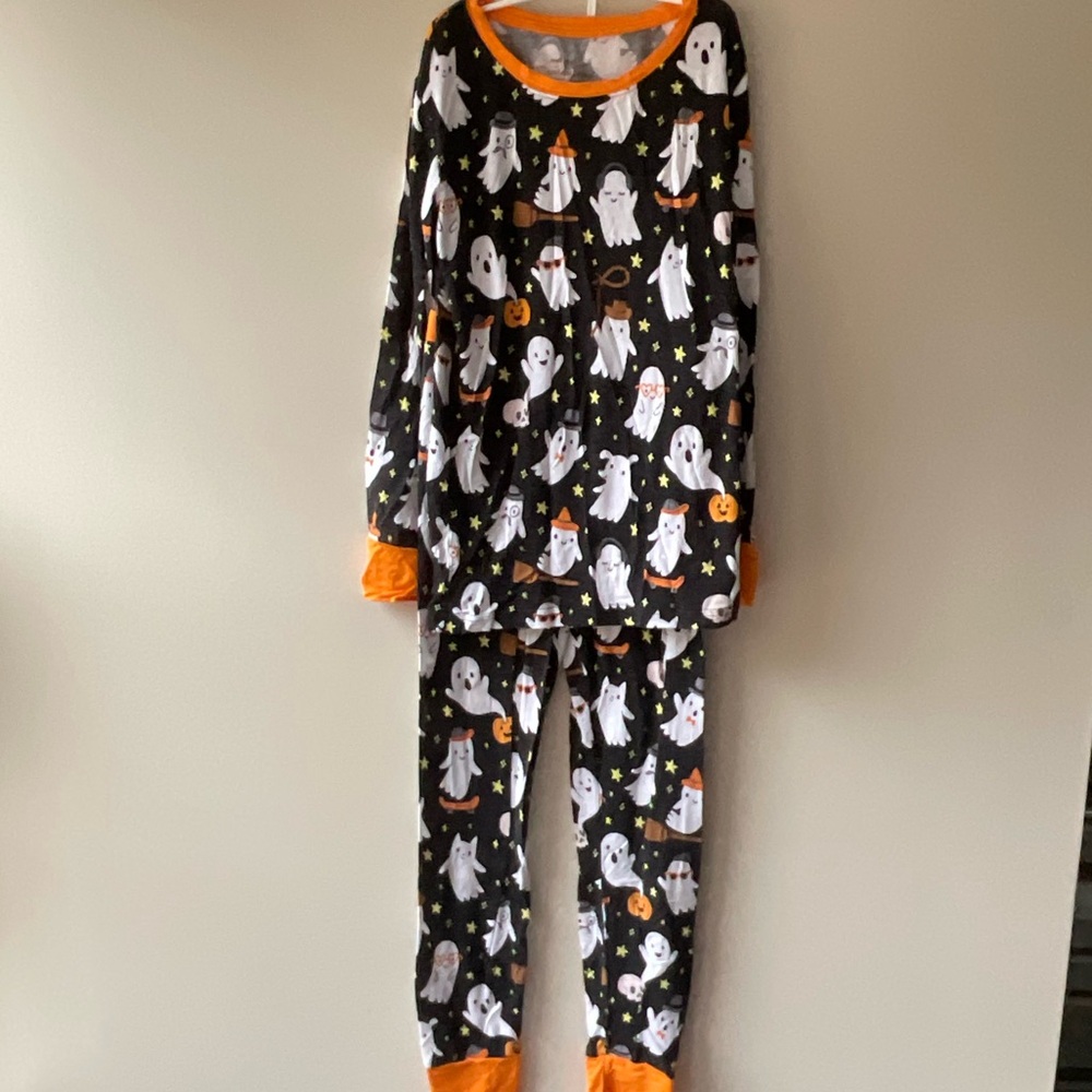 Little Sleepies Friendly Ghost Pajama Set